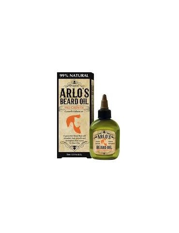 Huile à barbe Arlo's avec huile d'argan, 2,5 once liquide